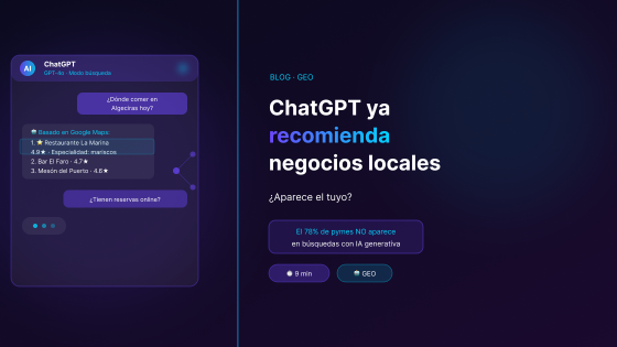 AEO pymes, GEO negocios locales